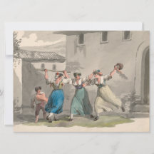 Kvinnor som slåss i Rom, Italien (historisk scen)
