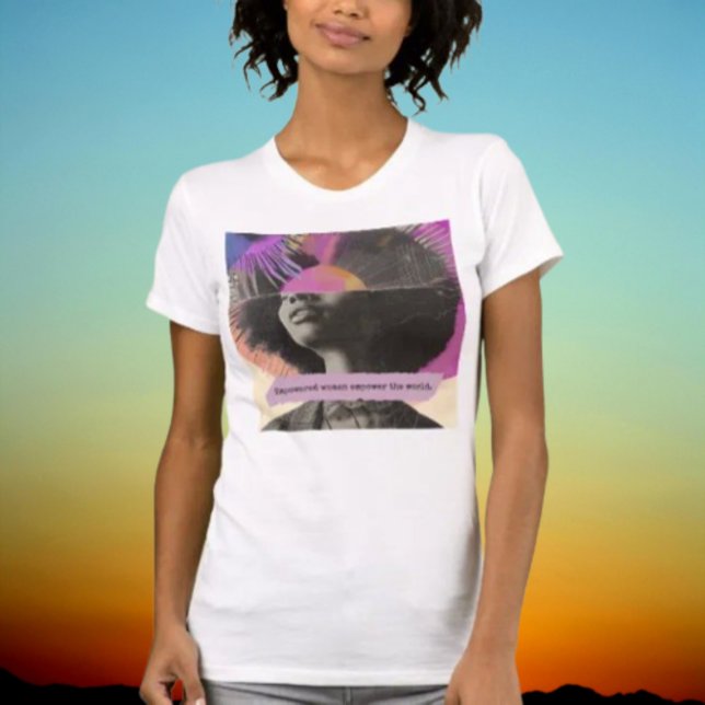 Kvinnor som stärker varandra stärker världen t shirt (Skapare uppladdad)