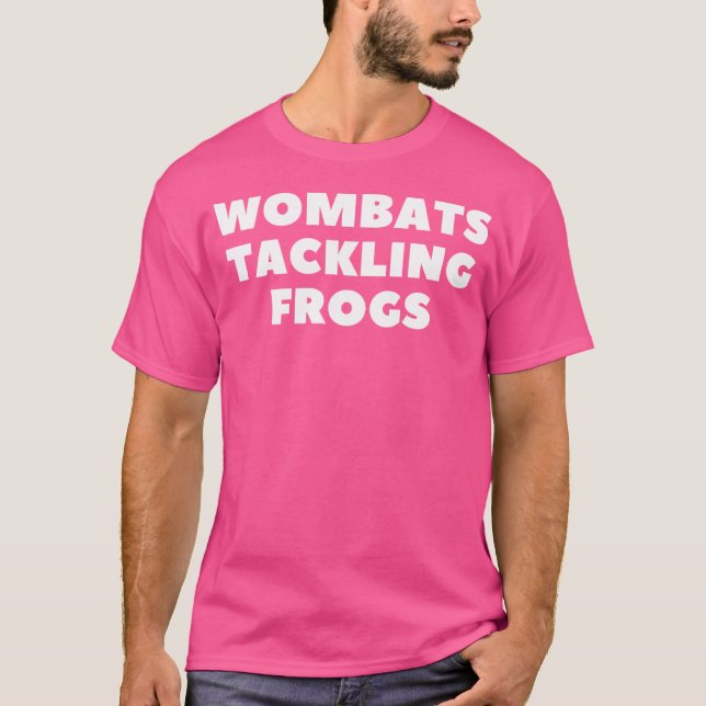Kvinnor som tar itu med Frogs Funny T Shirt (Framsida)