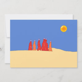 Kvinnor som transporterar vatten i Thar-öknen - Ra Inbjudningar