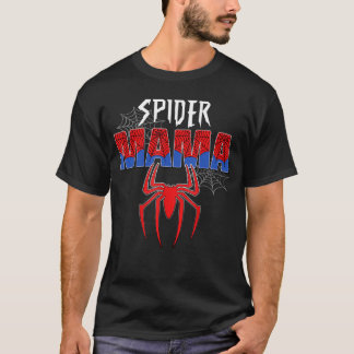 Kvinnor Spindel Mamma Mors Dag Matchande Familj Fö T Shirt