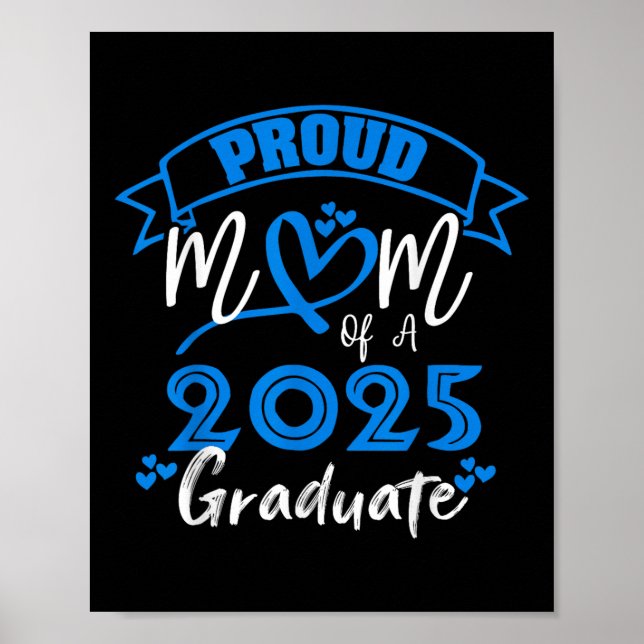 Kvinnor stolt Mamma över 2025 års Student Cl från  Poster (Framsidan)