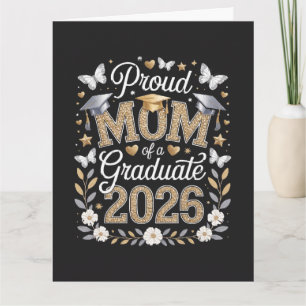 Kvinnor Stolt mamma till en 2026 examen Kort
