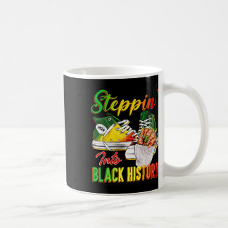 Kvinnor Svart Historia Steppa In I Afro Afrikanska Kaffemugg