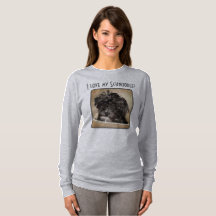 Kvinnor Sweatshirt för Schnoodle Hund