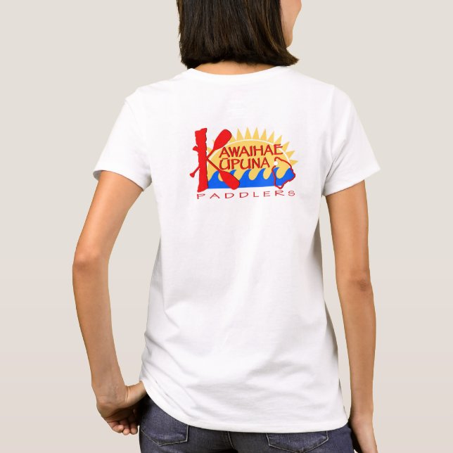 Kvinnor T-Shirt (Baksida)