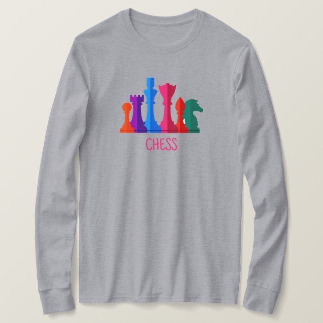 Kvinnor T-Shirt Chess (Design framsida)