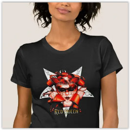 Kvinnor T-Shirt | Red Queen | Occult Mode
