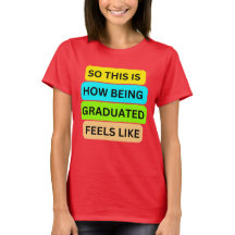 Kvinnor T-Shirt red SO_DENIS_HOW_BEING_GRADUATED_
