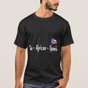 Kvinnor Taino African Spain Puerto Rican Roots _ T Shirt
