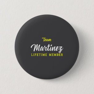 Kvinnor Team Martinez Livstidsmedlem Efternamn Föd Knapp