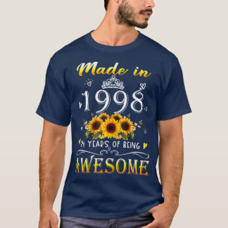 Kvinnor tillverkade 1998, 24:e dagen, 24 år O T Shirt
