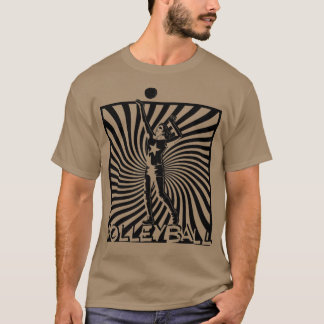 Kvinnor tjänar Boll väl Volleyball T Shirt