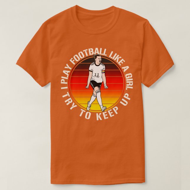 Kvinnor Tyskland kapten T Shirt (Design framsida)