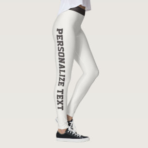 Kvinnor Varm Neutral Kol Personlig Athleisure Leggings