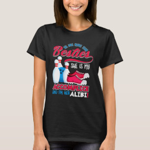Kvinnor vi är mer än bara Bowling Besties Bowling  T Shirt