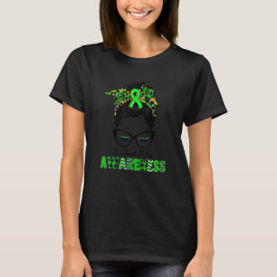 Kvinnor Vi Bära Grönt Grönt för medvetandegörande  T Shirt