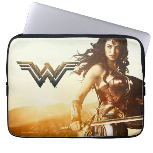  kvinnor vid solnedgång laptop sleeve