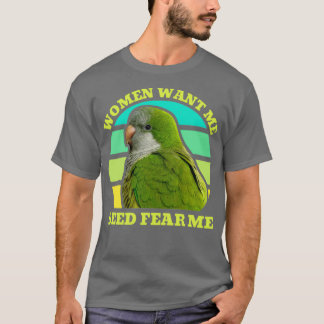 Kvinnor vill att jag ska frö frukta mig Quaker Par T Shirt