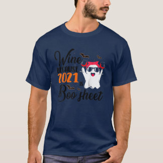 Kvinnor Vin eftersom 2021 är Boo Lakan Ghost Drink T Shirt