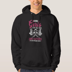 Kvinnor vissa flickor Kärlek Tattoos Tattoo Artist Hoodie
