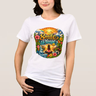 Kvinnor Vit T-shirt