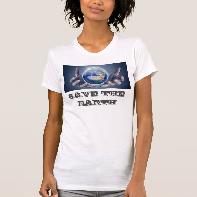 Kvinnor vit t-shirt (Framsida)