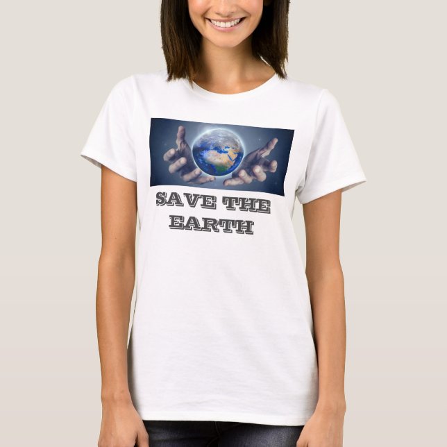 Kvinnor vita t shirt (Framsida)