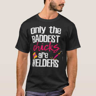 Kvinnor Welder Welder Welling - en fin jul T Shirt