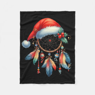 Kvinnor Xmas Drömfångare Fjäder Drömfångare Män Fleecefilt