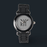 Kvinnoregistrerade Nurse RN Silver Gnistra Glitter Armbandsur<br><div class="desc">Könsregisterade Nurse RN Silver Gnistra Glitter Watch. Wrist watch ansikte är en ljusskugga av grått och "RN" tryckt i mörkare grått. Band är silver glitter. Anpassa ansikte för att titta till valfri färg och även teckensnittet. Den här klockan är en underbar sjuksköterskegåva. Finns i olika stilar och färg.</div>
