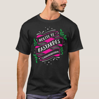 Kvinnorna Bok Älskare Feminist citat Nolite Te Bas T Shirt