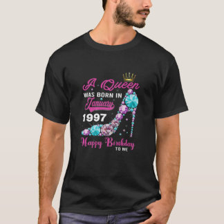 Kvinnorna födde en drottning i januari 1997 25:e f t shirt