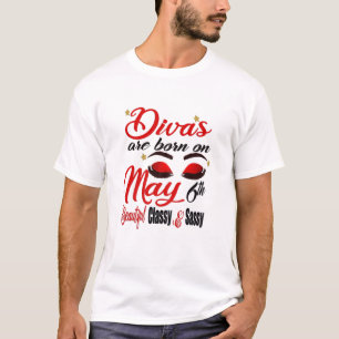 Kvinnorna föds upp på 6e i maj. t shirt