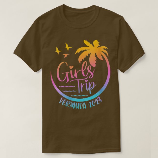 Kvinnorna Girls Resa 2023 Bermuda Sommarbesök Bea T Shirt (Design framsida)