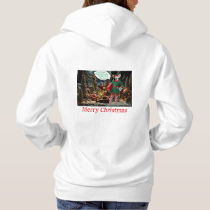 Kvinnorna hoodie. God jul-fennec-räv/lf T Shirt