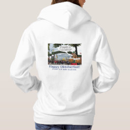 Kvinnorna hoodie. Lycklig Oktoberfest! T Shirt