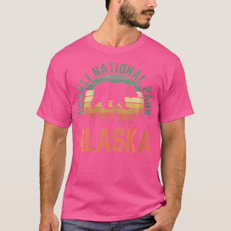 Kvinnorna i Denali nationalpark Alaska föder upp v T Shirt