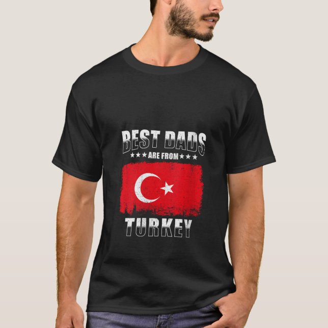Kvinnorna i turkiska Pappa, bästa Pappor, från Tur T Shirt (Framsida)