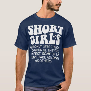 Kvinnorna Kort Girls Gud låter bara Sak växa tills T Shirt