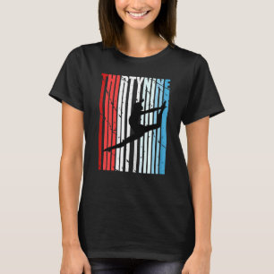 Kvinnorna Retro Womens 39:e dancer Birthday Dancin T Shirt
