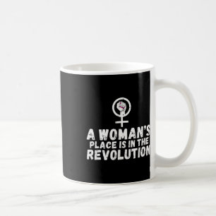 Kvinnorna Ställe är i Revolutionen starka kvinnor Kaffemugg