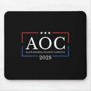 Kvinnornas Aoc för president 2028 - enkelt tecken  Musmatta