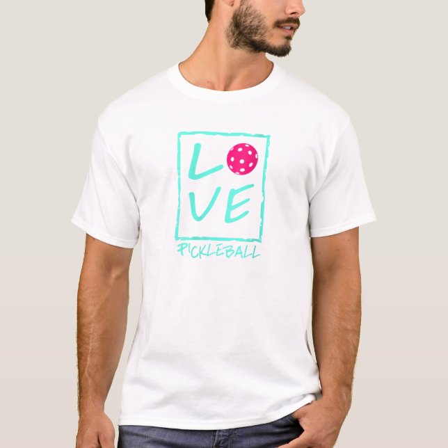 kvinnornas fantastisk-pickleball-presentpickle bol t shirt (Framsida)