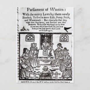 Kvinnornas parlament, 1656 vykort