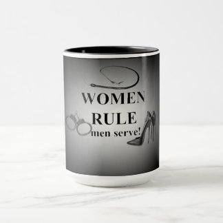 KVINNORREGEL MUGG