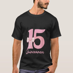 Kvinnors 15-åriga Rosa från födelsedagskalender T Shirt