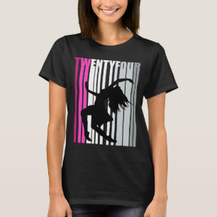 Kvinnors 24:e födelsedag Dancer Queen Modern Dan T Shirt