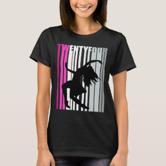 Kvinnors 24:e födelsedag Dancer Queen Modern Dan T Shirt