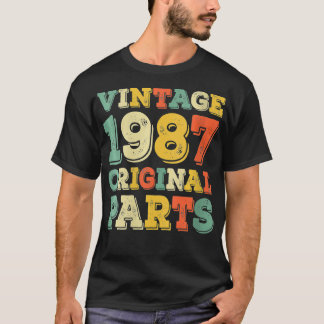 Kvinnors 34-åriga gåvor födda 1987 t shirt